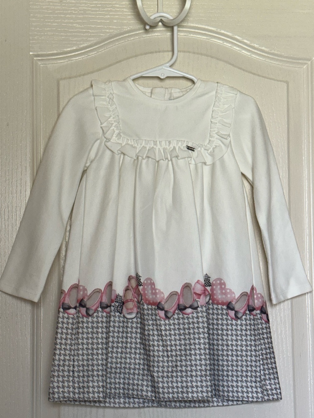 Mayoral Ballerina Houndstooth Dress 3T